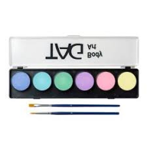 TAG Body Art 6 X 10G Pastel Macaron Palette